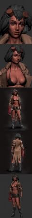 HellGirl – 3D Print Model