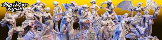 Man I Love Figures – Term 18 – 3D Print Model