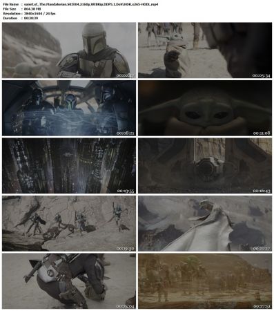The Mandalorian S03 2160p WEBRip DDP5 1 DoVi HDR x265-HODL