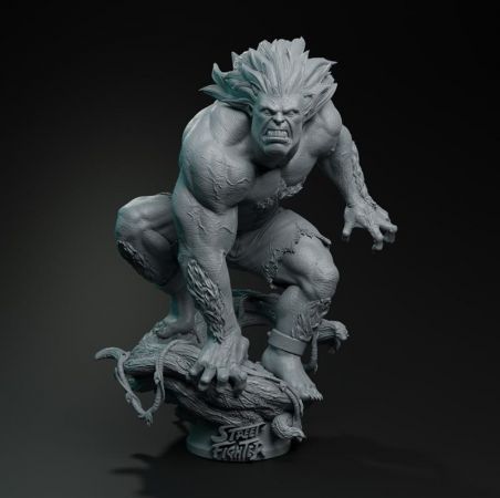 Street Fighter – Blanka – 3D Print Model