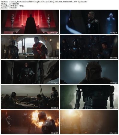 The Mandalorian S03 2160p DSNP WEB-DL x265 HEVC 10bit Atmos DDP 5 1 Vyndros