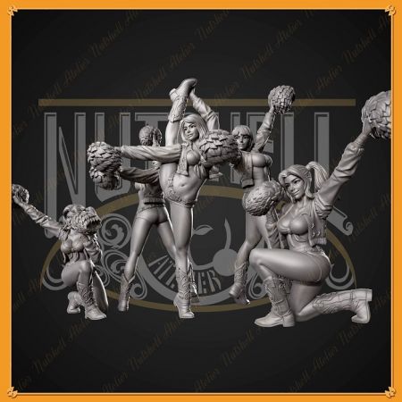 Nutshell Atelier – Cheerleader – 3D Print Model
