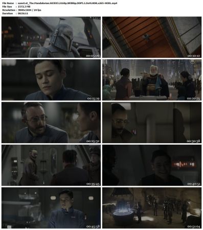 The Mandalorian S03 2160p WEBRip DDP5 1 DoVi HDR x265-HODL
