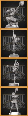 Nutshell Atelier – Cheerleader – 3D Print Model