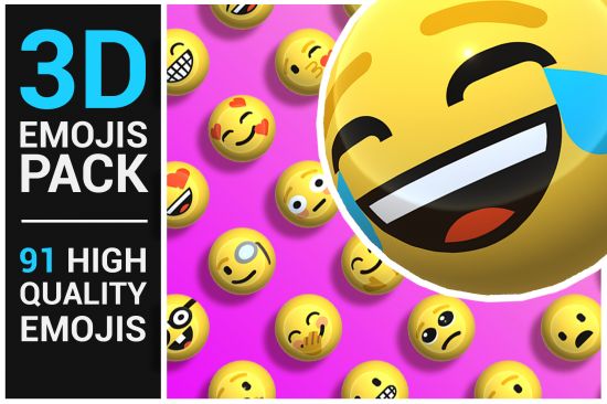 Unity Asset - 3D Emojis Pack v1.0