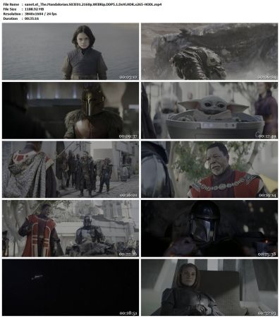 The Mandalorian S03 2160p WEBRip DDP5 1 DoVi HDR x265-HODL