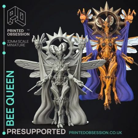 Queen Bee – 3D print model