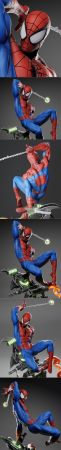 Ca 3d Studios – Spiderman Statue – 3D Print Model