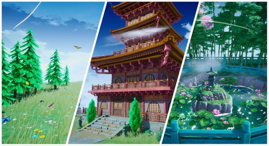 Unreal Engine Marketplace - Cartoon Stylized Oriental Fantasy Environment (4.26 - 4.27, 5.0)