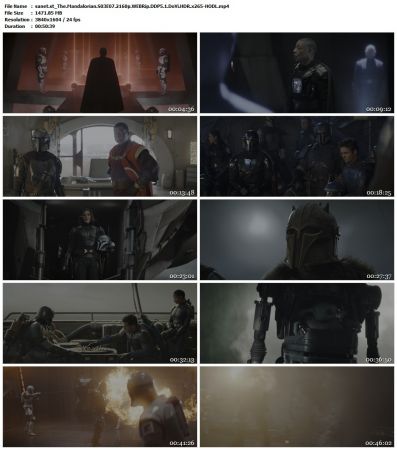 The Mandalorian S03 2160p WEBRip DDP5 1 DoVi HDR x265-HODL
