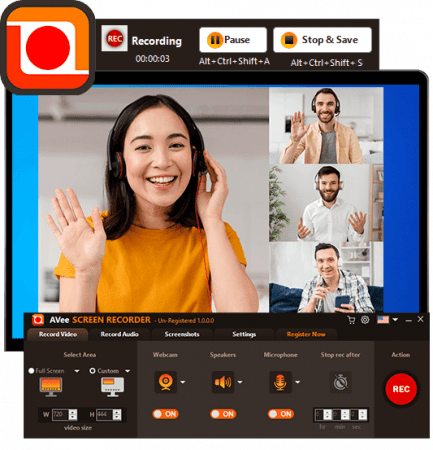 AVee Screen Recorder 1.0.0.0 Multilingual