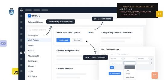 WPCode Pro v2.0.10 - The Best WordPress Code Snippets Plugin - Premium