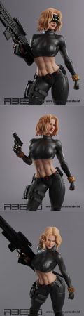 Abe3D – Yelena Belova – 3D Print Model