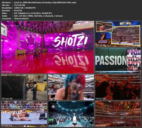 WWE WrestleMania 39 Sunday 720p WEB h264-HEEL