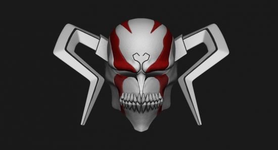 The Whole Hollow Mask - Kurosaki Ichigo - Bleach Mask – 3D Print Model