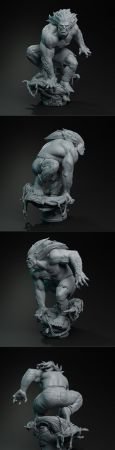 Street Fighter – Blanka – 3D Print Model