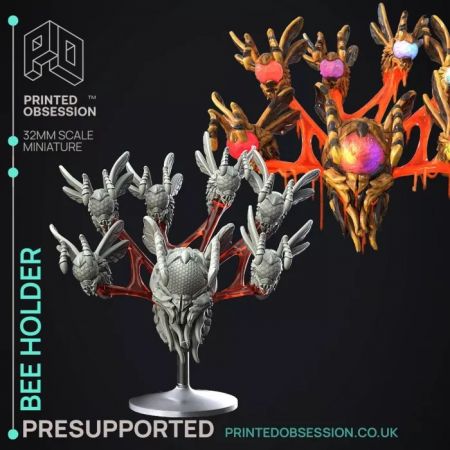 Bee Holder – 3D print model