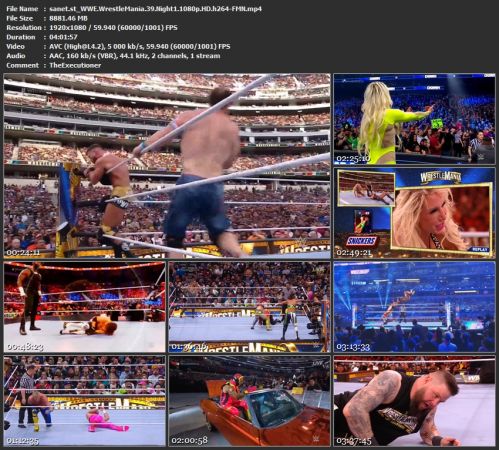 WWE WrestleMania 39 Night1 1080p HD h264-FMN