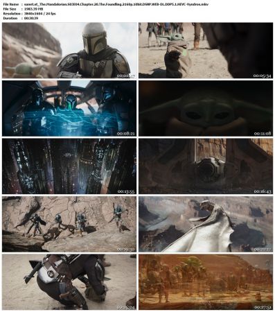 The Mandalorian S03 2160p DSNP WEB-DL x265 HEVC 10bit Atmos DDP 5 1 Vyndros