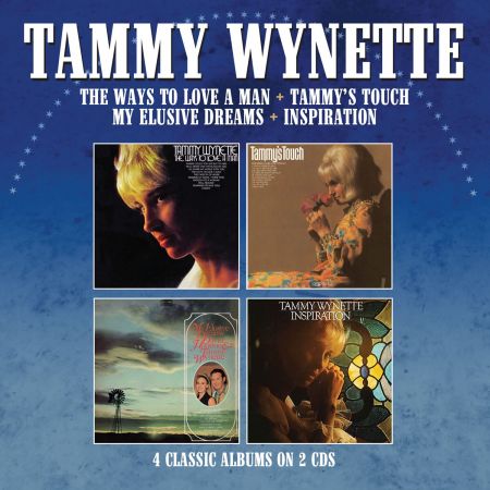 Tammy Wynette - 4 Classic Albums :The Ways To Love A Man / Tammy's Touch / My Elusive Dreams / Inspiration (2022)