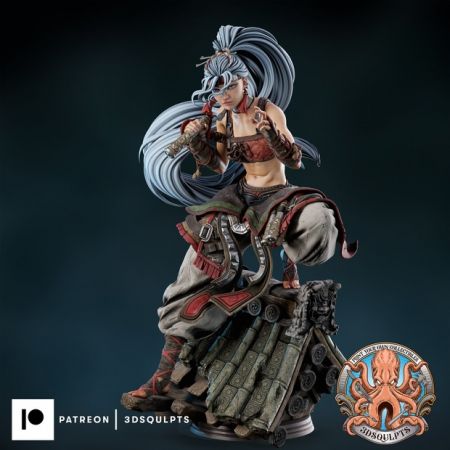 3dsqulpts – Assassin and Extras – 3D Print Model