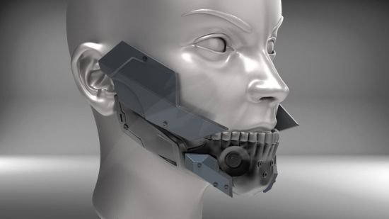 Cyborg Jaws V2 – 3D Print Model