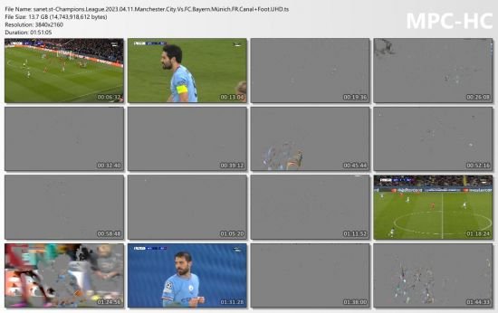 UEFA Champions League 2023 04 11 Manchester City Vs FC Bayern Münich UHD 2160p-FR