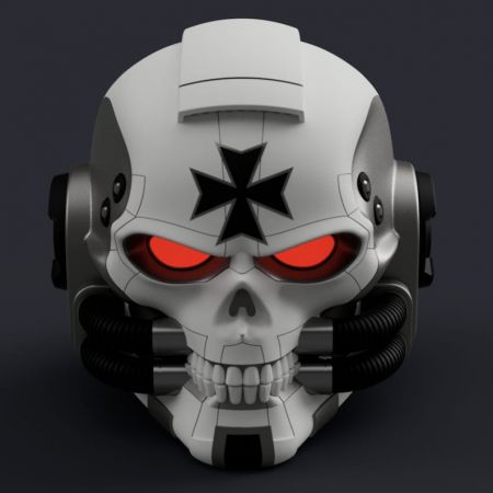 WH40K – Space Marine Helmet and Chaplain Helmet and Primaris Hellblaster Helmet – 3D Print Model