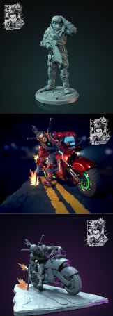 Cyberpunk Line Welcome Pack – 3D Print Model
