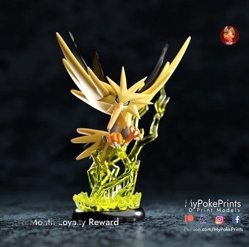 Zapdos – 3D Print Model