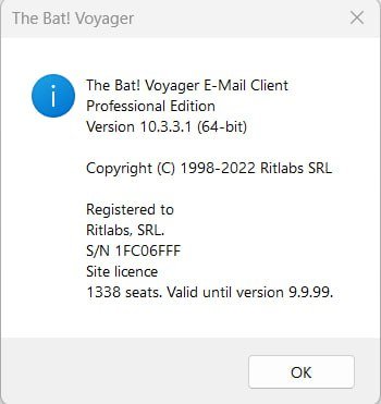 The Bat! Voyager 10.3.3.1 Multilingual