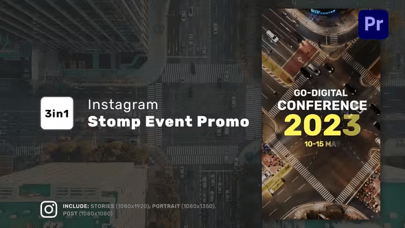 Videohive - Instagram Stomp Event Promo for Premiere Pro 44891185