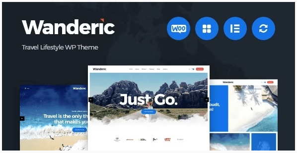 Themeforest - Wanderic v1.0.5 - Travel Blog &amp; Lifestyle WordPress Theme