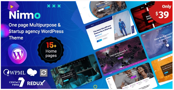 Themeforest - Nimmo v1.2.6 - One page WordPress