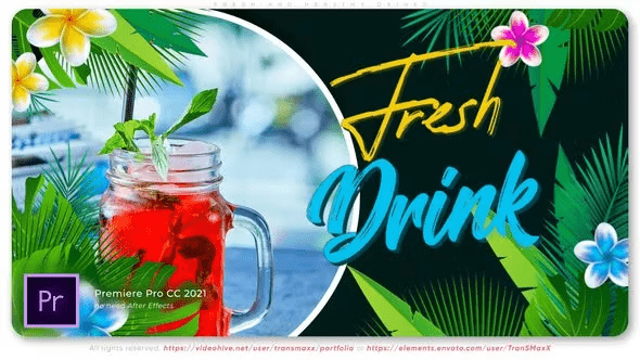 Videohive - Fresh And Healthy Drinks 44942394