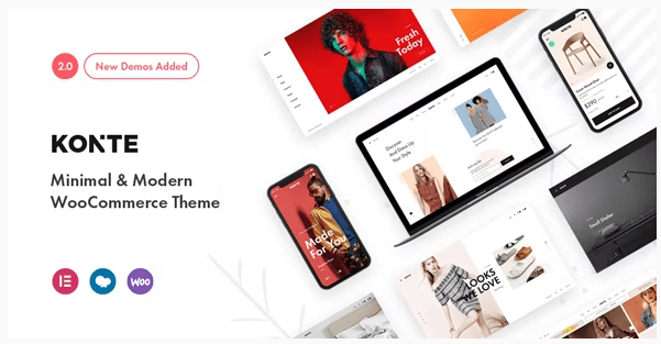 Themeforest - Konte v2.2.5 - Minimal & Modern WooCommerce Theme