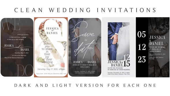 Videohive - Clean Wedding Invitation - 45615349
