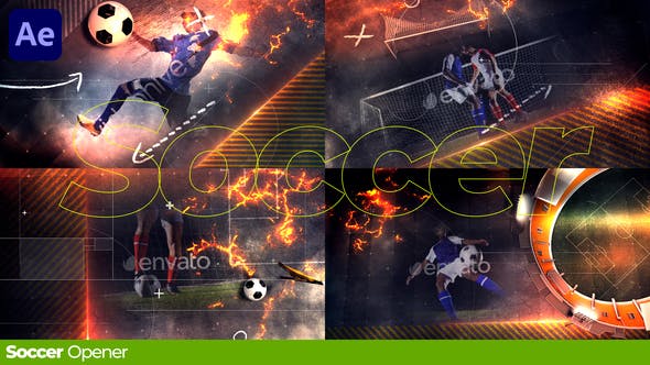 Videohive - Soccer Opener - 45764873