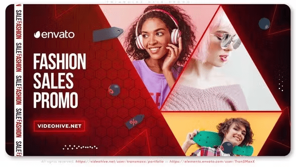 Videohive - Triangles Sale Promo - 45637663