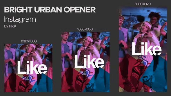 Videohive - Instagram Bright Urban Opener | After Effects - 45769556