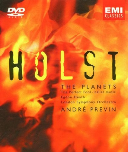 Gustav Holst – The Planets, Egdon Heath, The Perfect Fool- London Symphony Orchestra, Andre Previn (1974/2001)DVD-Audio