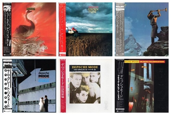 Depeche Mode - Collection[6 LPs, Japan Press] (1981-1986)[Hi-Res]
