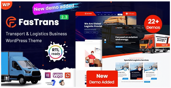 Themeforest - Fastrans v2.5 - Logistics &amp; Transportation