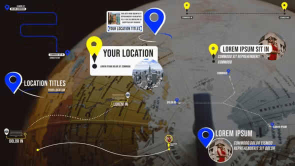 Videohive - Location Titles - 45776117