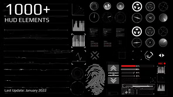 Videohive - Big Hud Pack 3715313