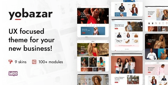 ThemeForest - Yobazar v1.2.4 - Elementor Fashion WooCommerce Theme - 31788012