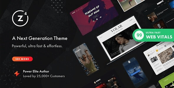 ThemeForest - Zeen v4.3.1 - Newspaper Magazine News Blog WordPress Theme + WooCommerce - 22709856
