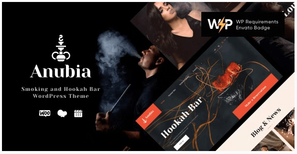 Themeforest - Anubia v1.0.10 - Smoking and Hookah Bar WordPress Theme
