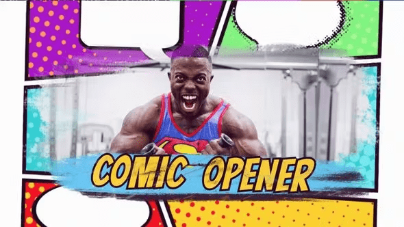 Videohive - Comic Book Intro - 45629301