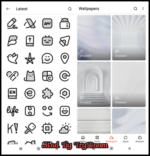 PHANTOM BLACK: Two tone icons v1.9